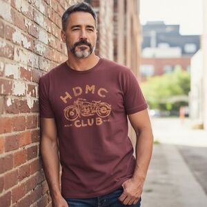 HARLEY DAVIDSON Tee t shirt HDMC Milwaukee Wis grunge motorcycle biker hd XL